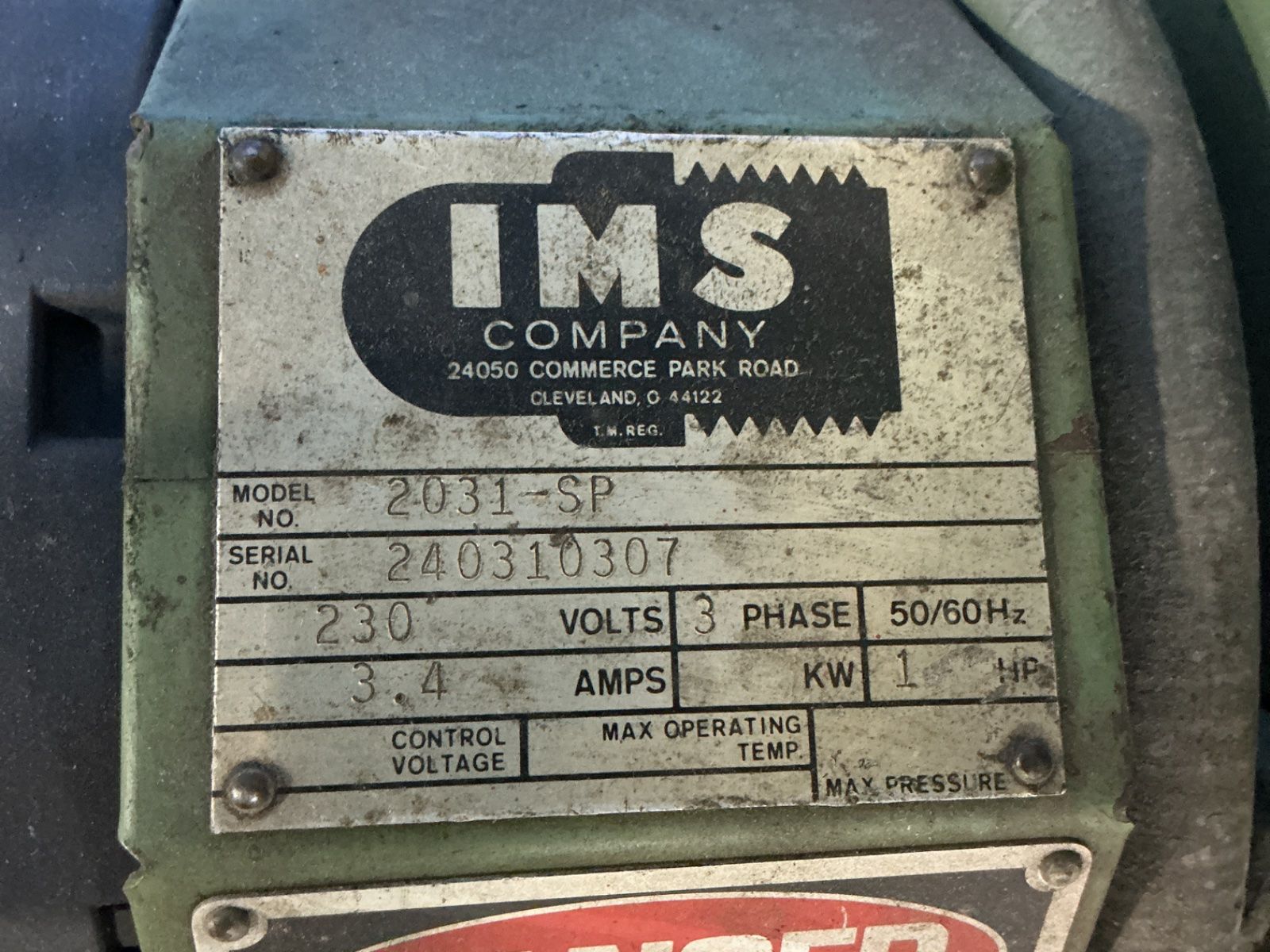 Ims Granulator - 2031-sp