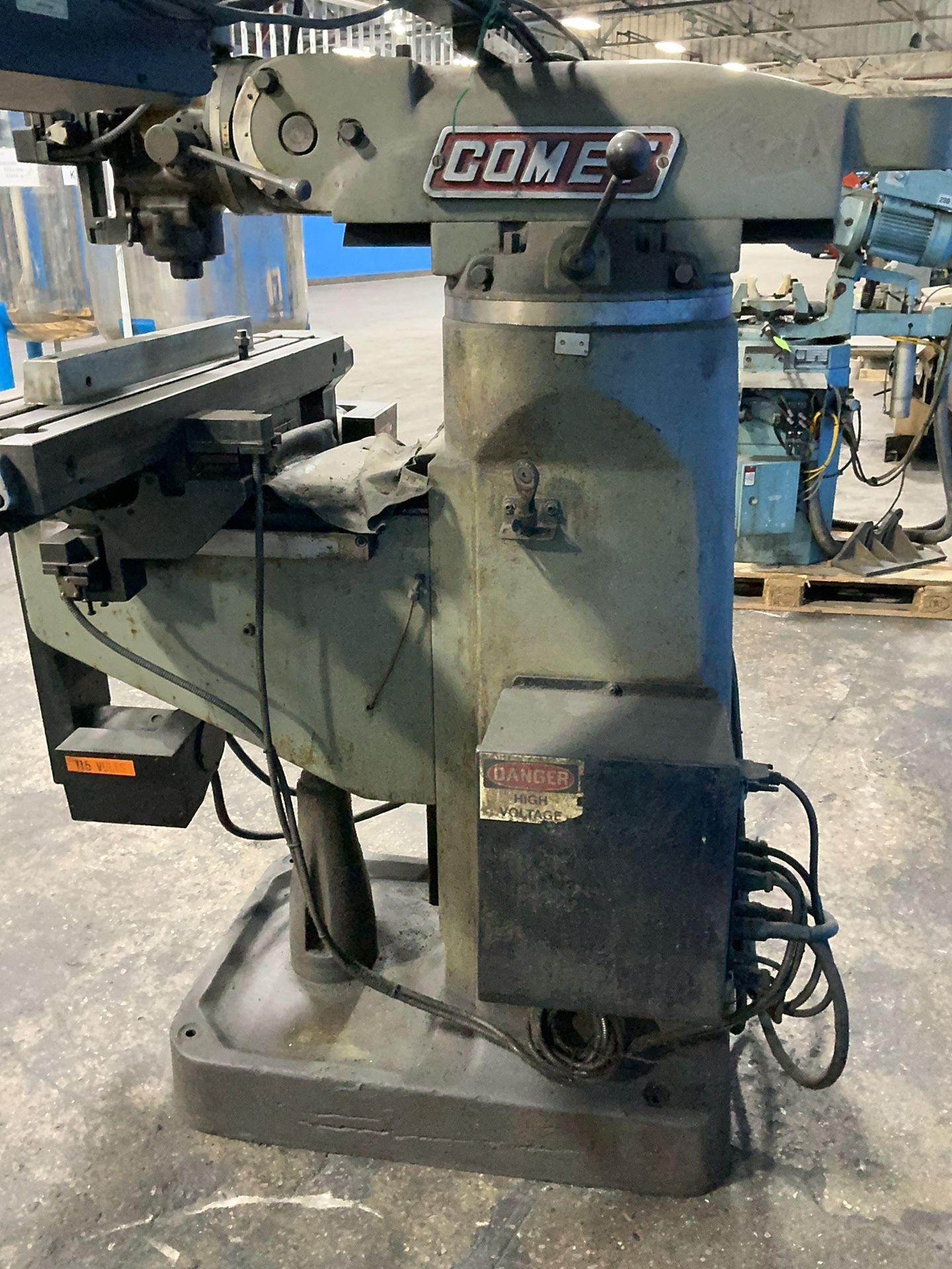 Comet 9” X 42” Vertical Mill