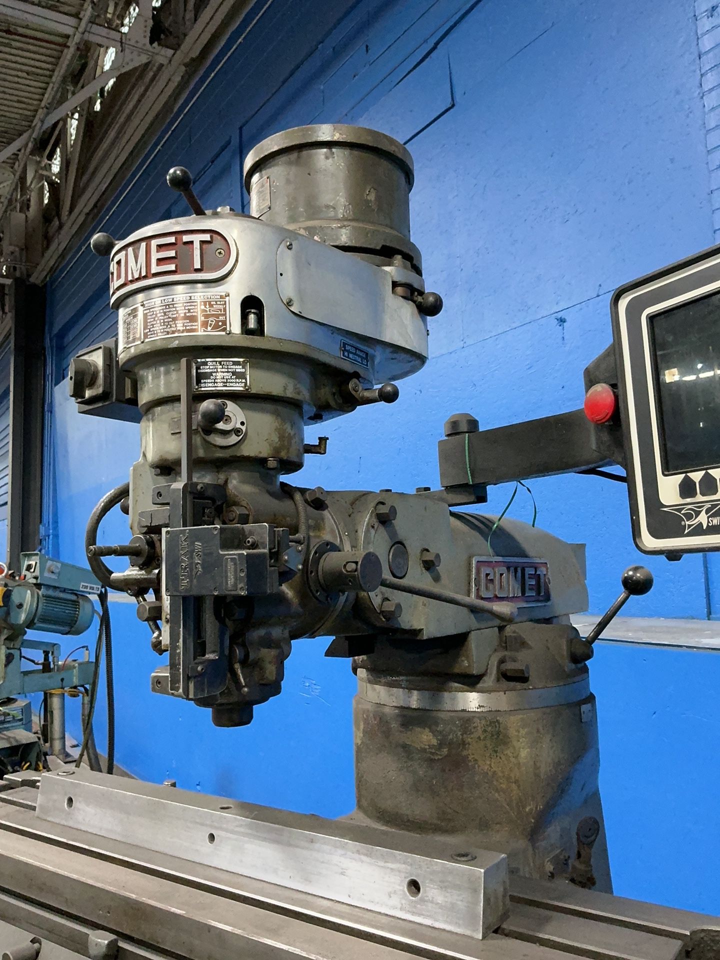 Comet 9” X 42” Vertical Mill