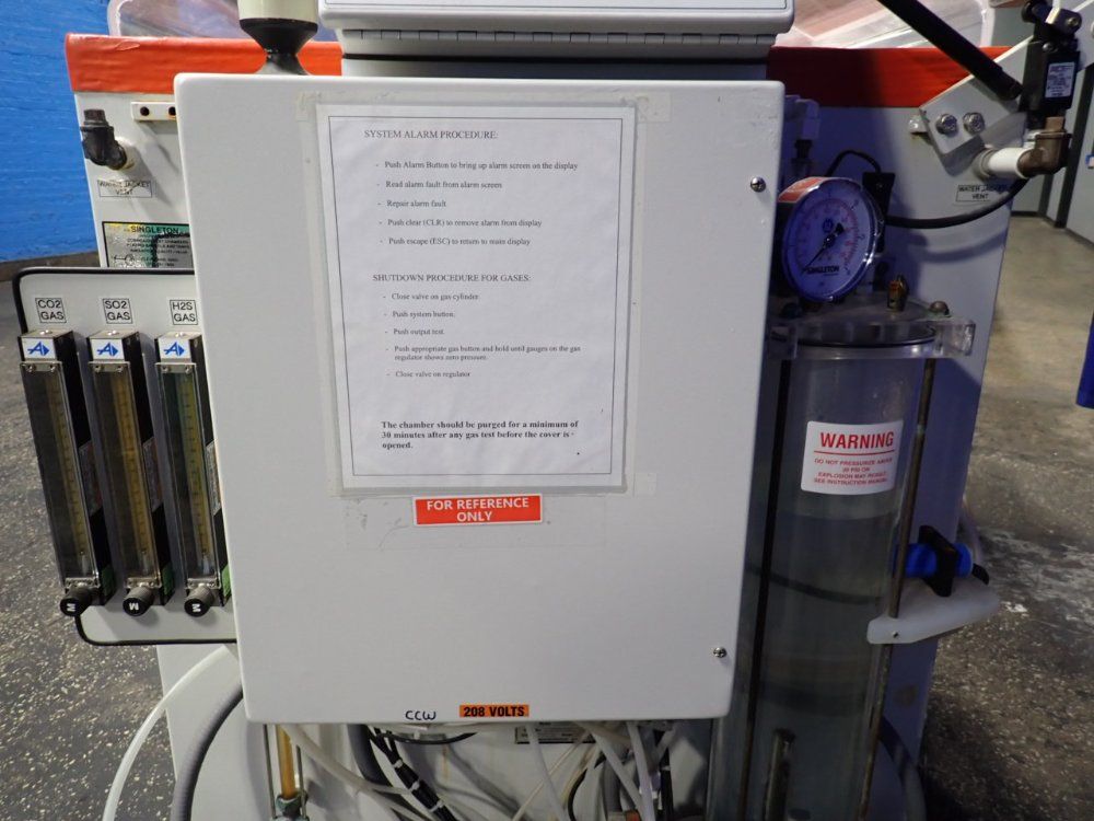 Singleton 29" X 47" X 35" / 18" X 28" X 23" Salt Fog Corrosion Test Chamber - Scch22