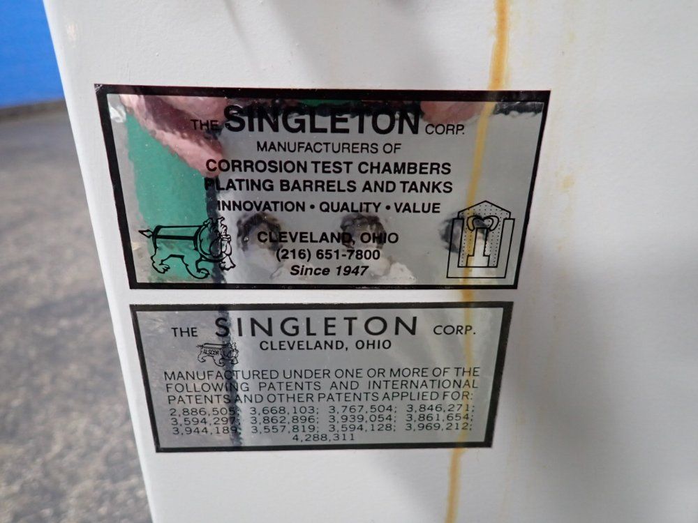 Singleton 29" X 47" X 35" / 18" X 28" X 23" Salt Fog Corrosion Test Chamber - Scch22