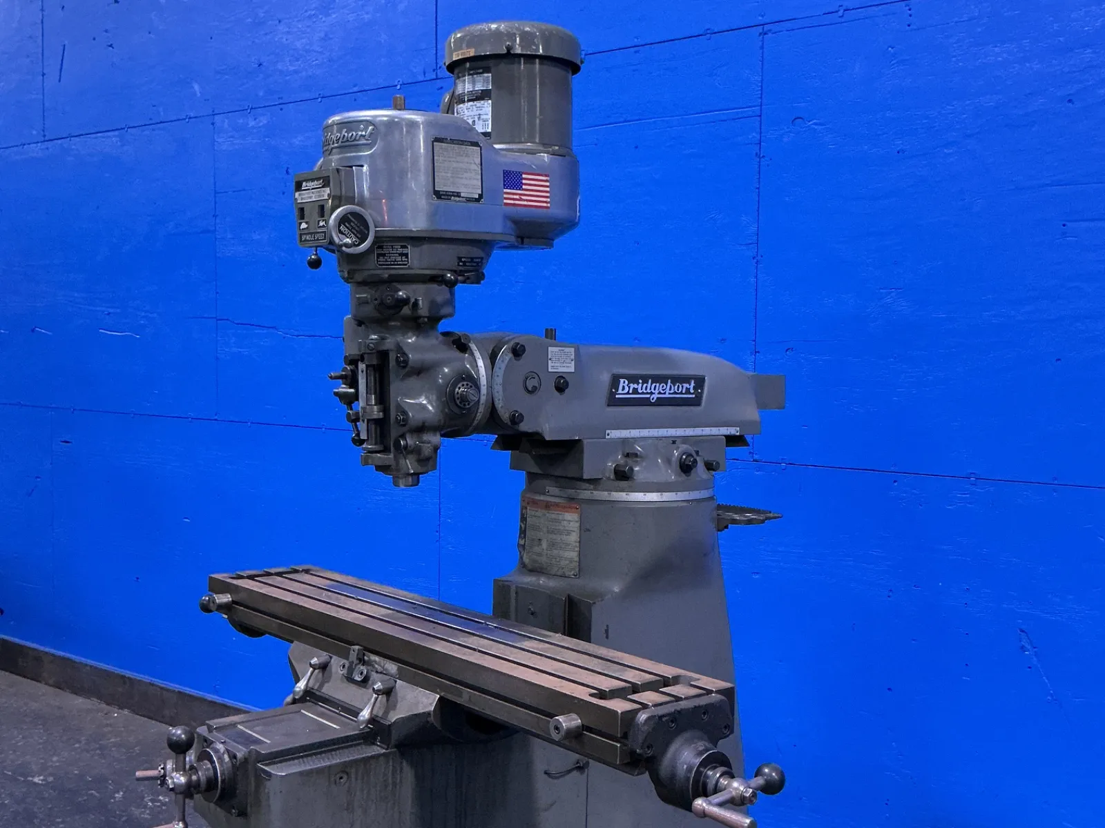 Bridgeport 9" X 48" Vertical Mill