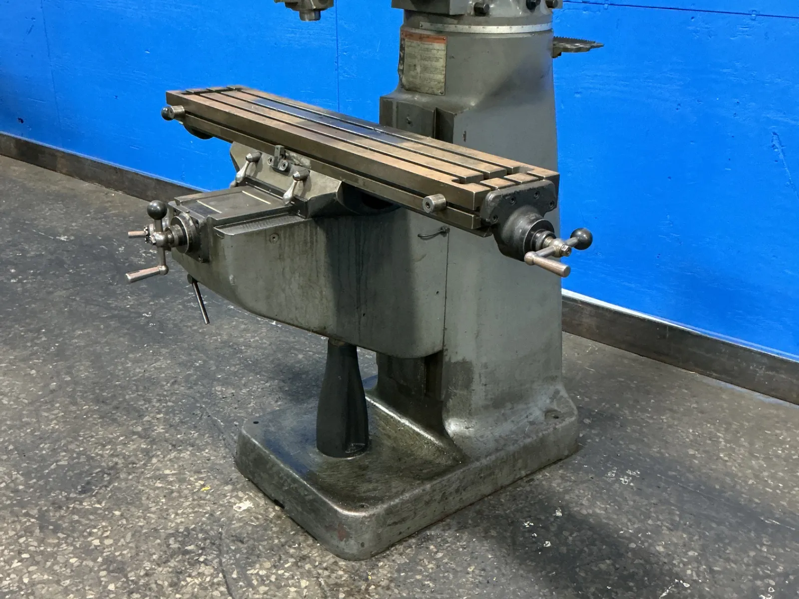 Bridgeport 9" X 48" Vertical Mill