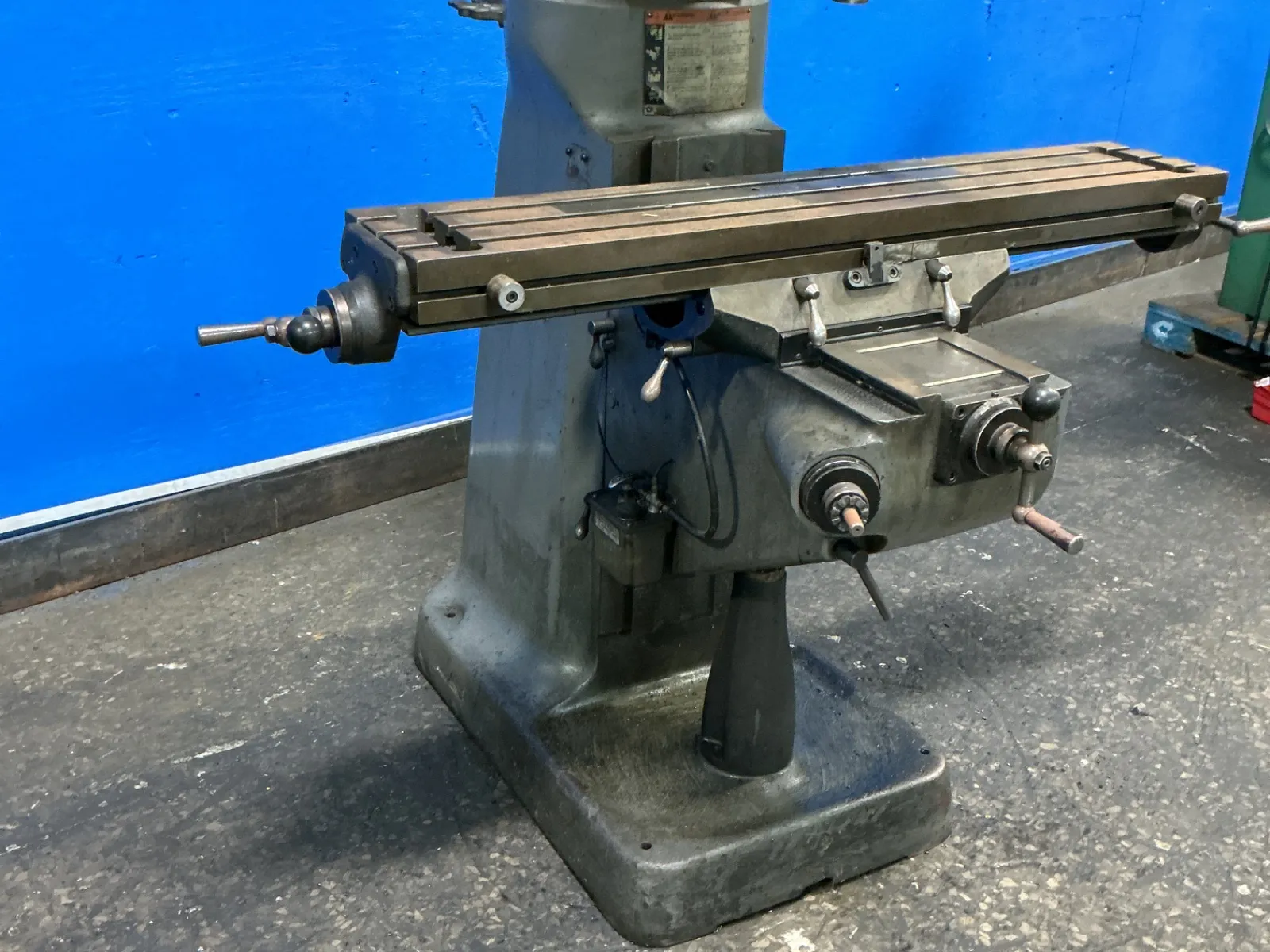 Bridgeport 9" X 48" Vertical Mill
