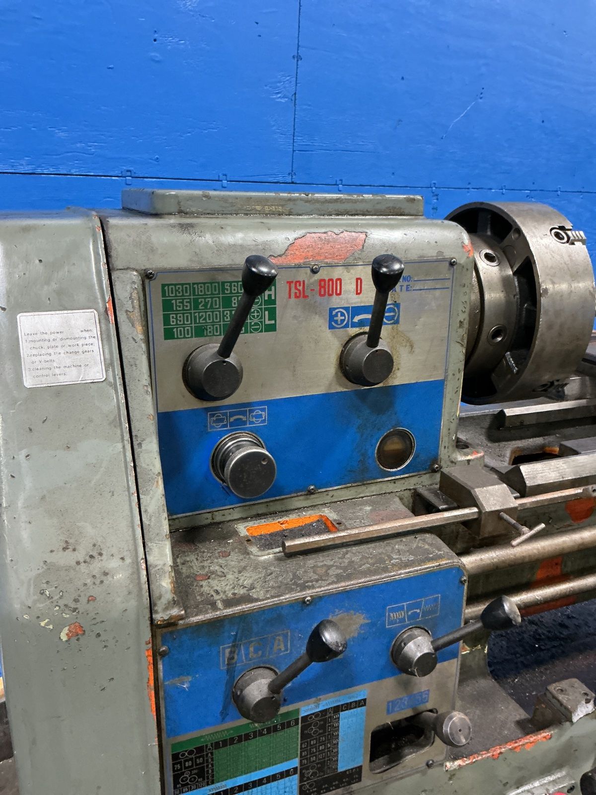 Takisawa 12” X 30” Lathe - Tsl-800 D