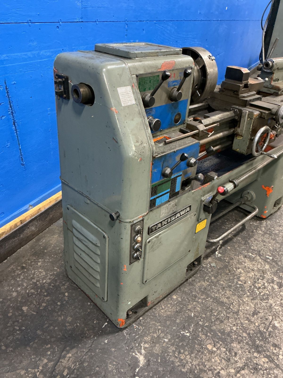 Takisawa 12” X 30” Lathe - Tsl-800 D