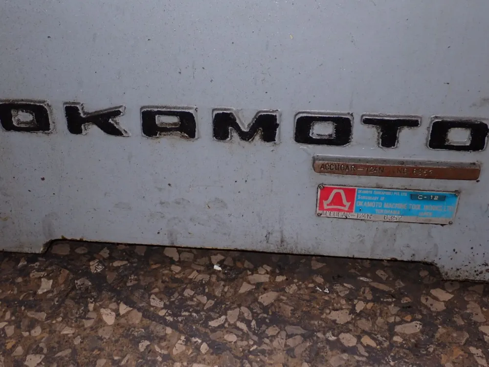 Okamoto 12" X 23" Surface Grinder - Accugar-124n