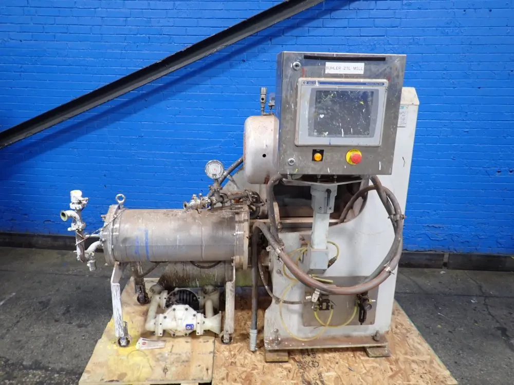 Buhler 20 L Horizontal Bead Mill - Fstm Cermonic 3