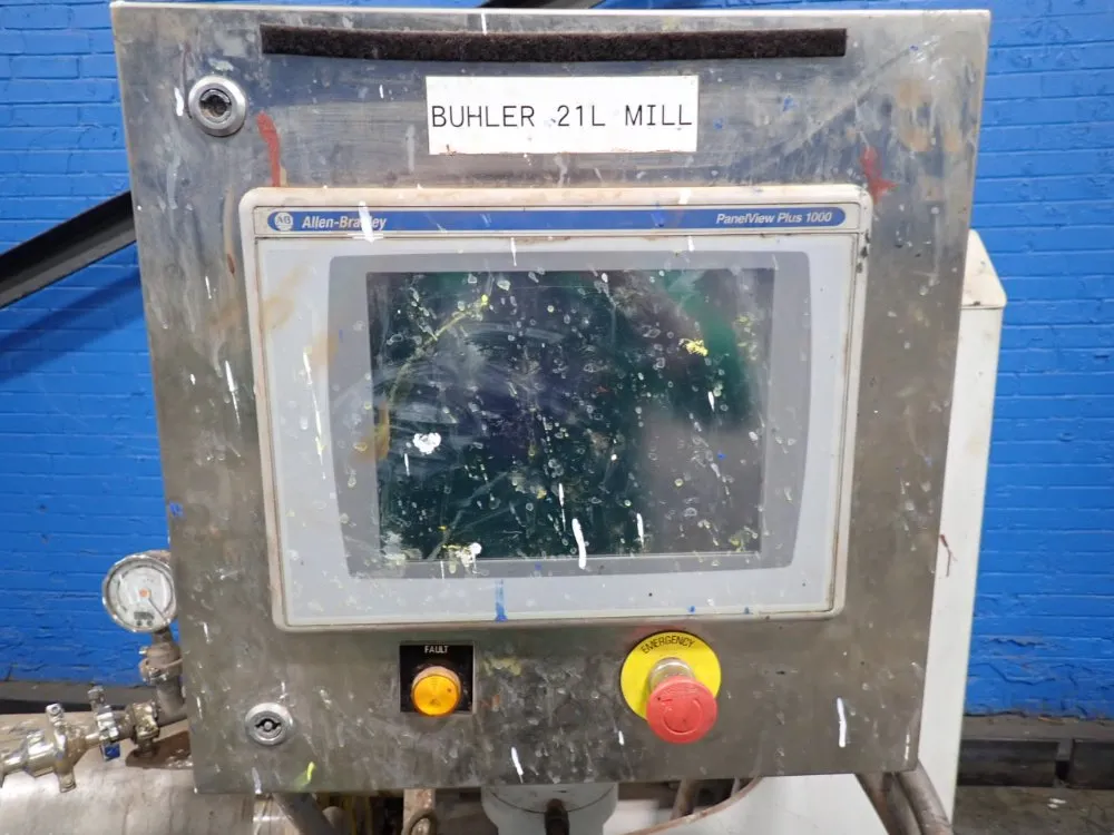 Buhler 20 L Horizontal Bead Mill - Fstm Cermonic 3
