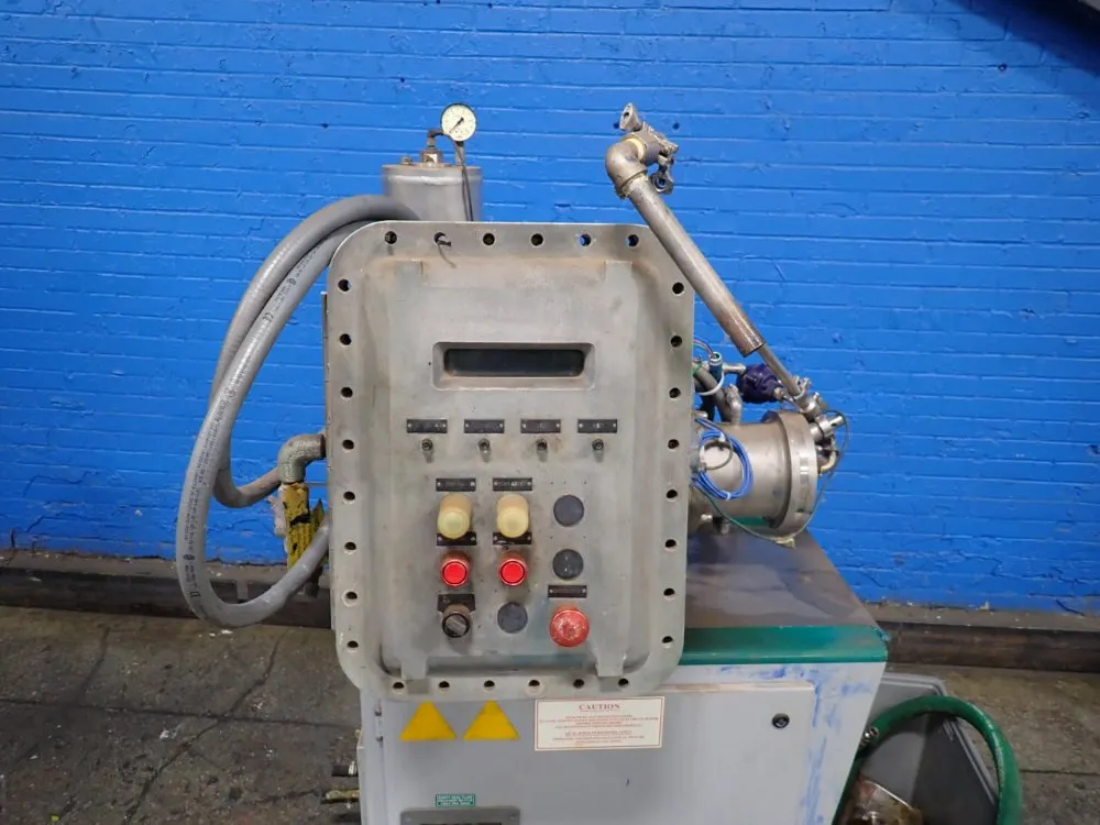 Netzsch 2 L Horizontal Agitator Bead Mill - Lmz2