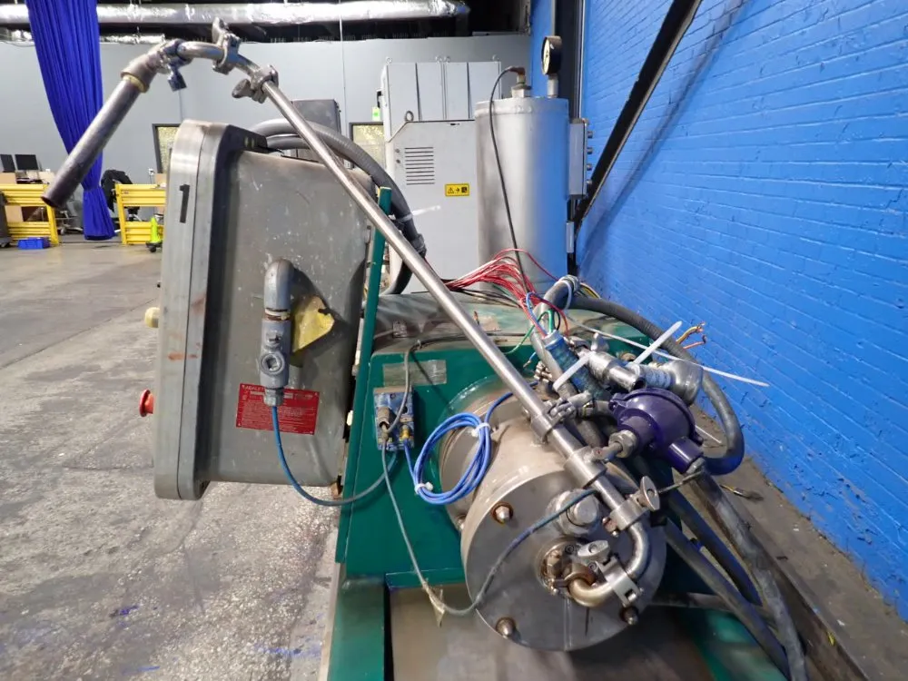 Netzsch 2 L Horizontal Agitator Bead Mill - Lmz2