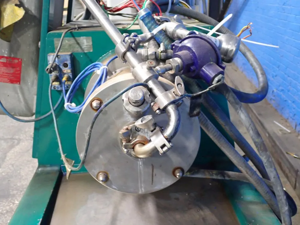 Netzsch 2 L Horizontal Agitator Bead Mill - Lmz2