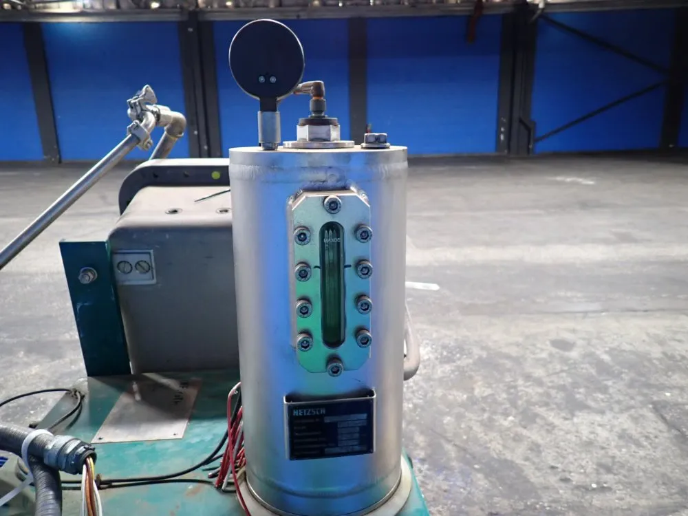 Netzsch 2 L Horizontal Agitator Bead Mill - Lmz2