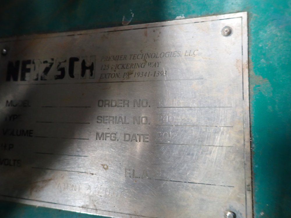 Netzsch 2 L Horizontal Agitator Bead Mill - Lmz2