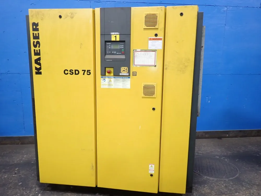 Kaeser 75 Hp Air Compressor - Csd-75