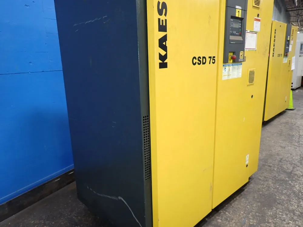 Kaeser 75 Hp Air Compressor - Csd-75