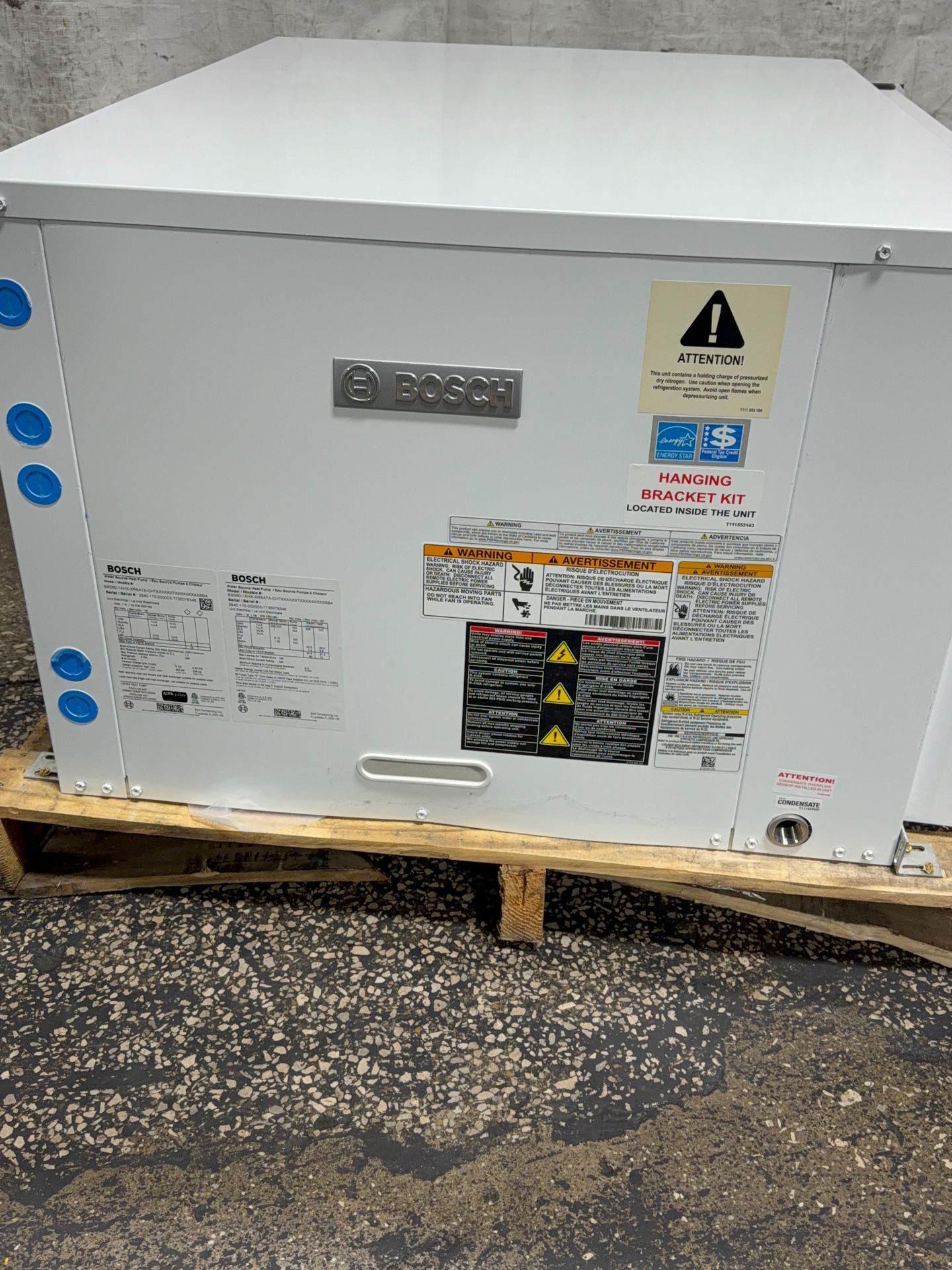 Bosch Water Source Heat Pump - Sm060-1ahx-xrsata-chtx