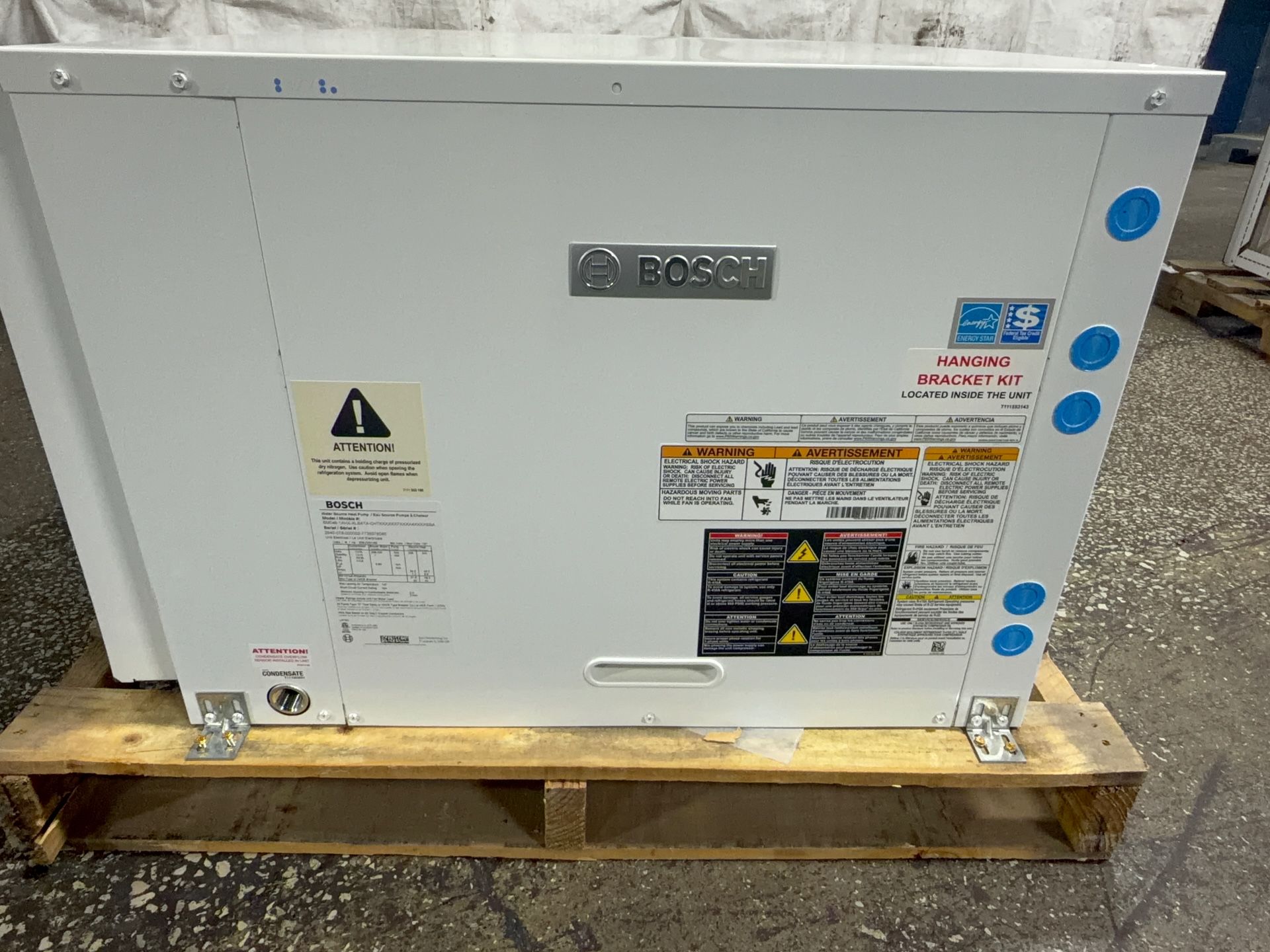 Bosch Water Source Heat Pump - Sm060-1ahx-xlsata-chtx