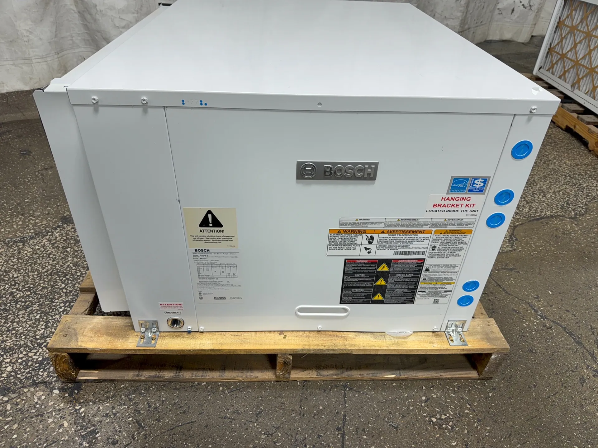 Bosch Water Source Heat Pump - Sm060-1ahx-xlsata-chtx