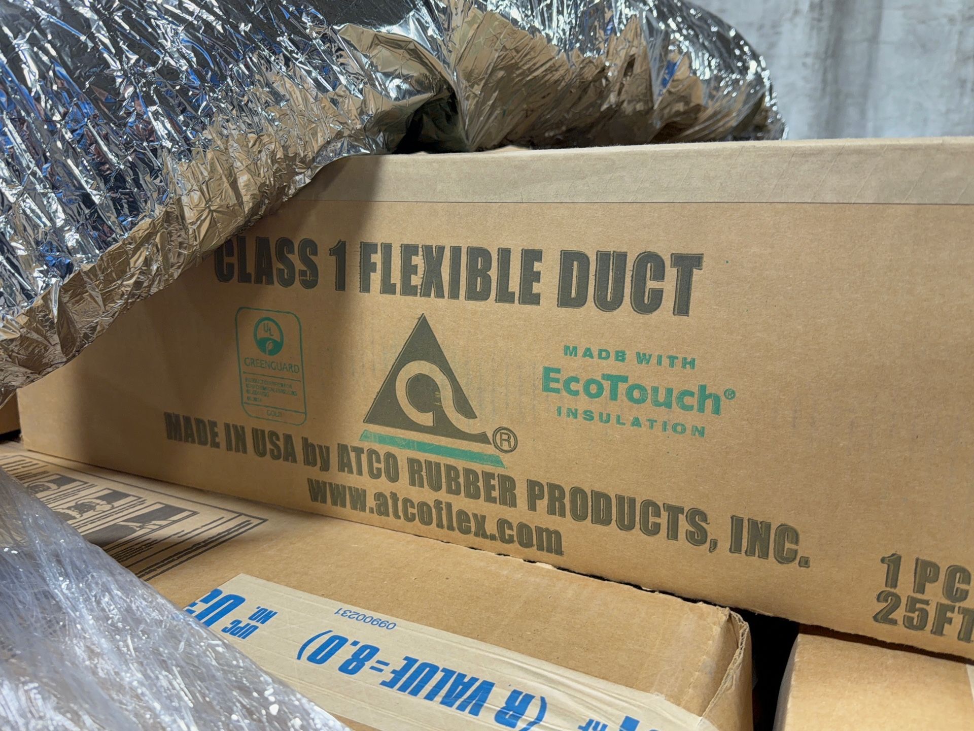 Atco Rubber Products 4” X 25’ Flexible Ducting - 13102504