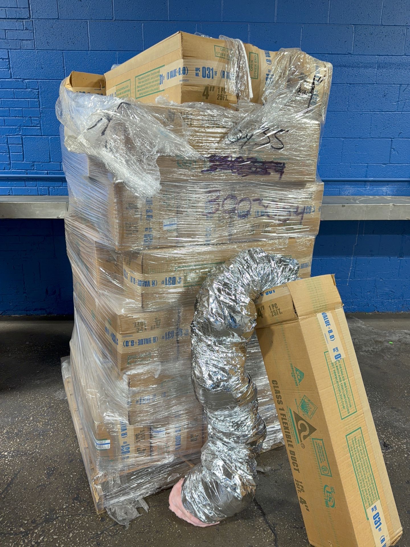 Atco Rubber Products 4” X 25’ Flexible Ducting - 13102504