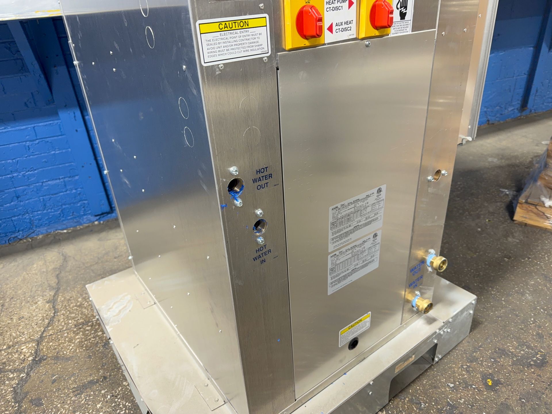 Aaon Dandelion Heat Pump - Wva-036-e-0-1-4-aa0-jc