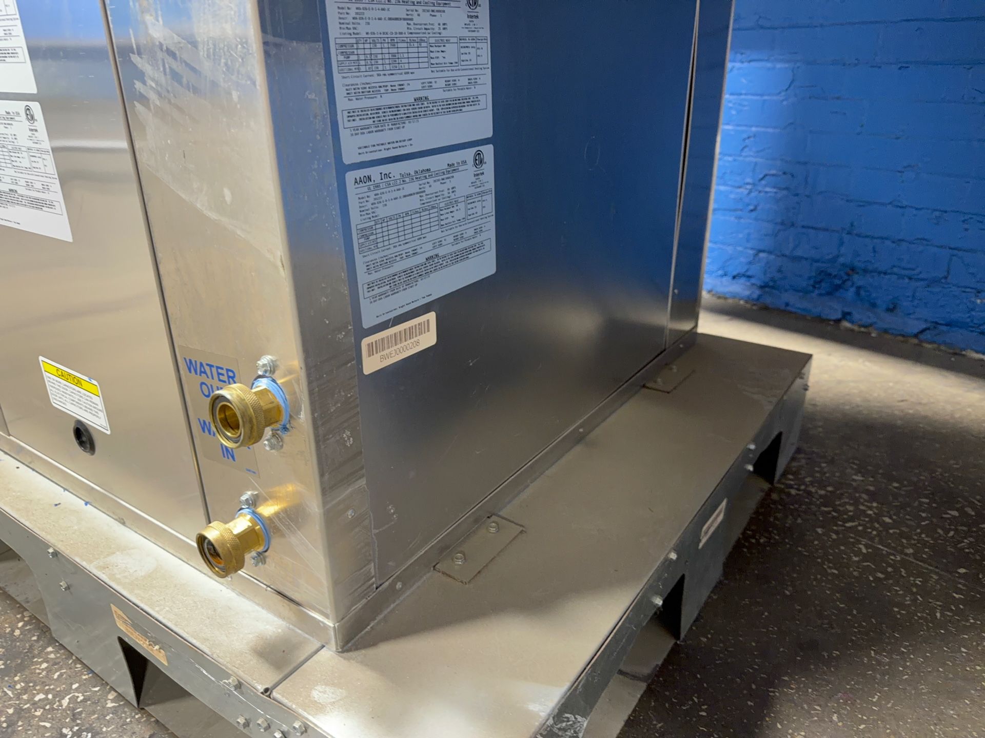 Aaon Dandelion Heat Pump - Wva-036-e-0-1-4-aa0-jc