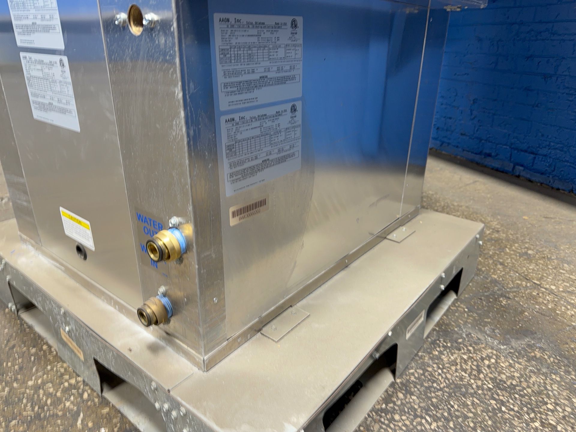 Aaon Dandelion Heat Pump - Wva-036-e-0-1-4-aa0-jc