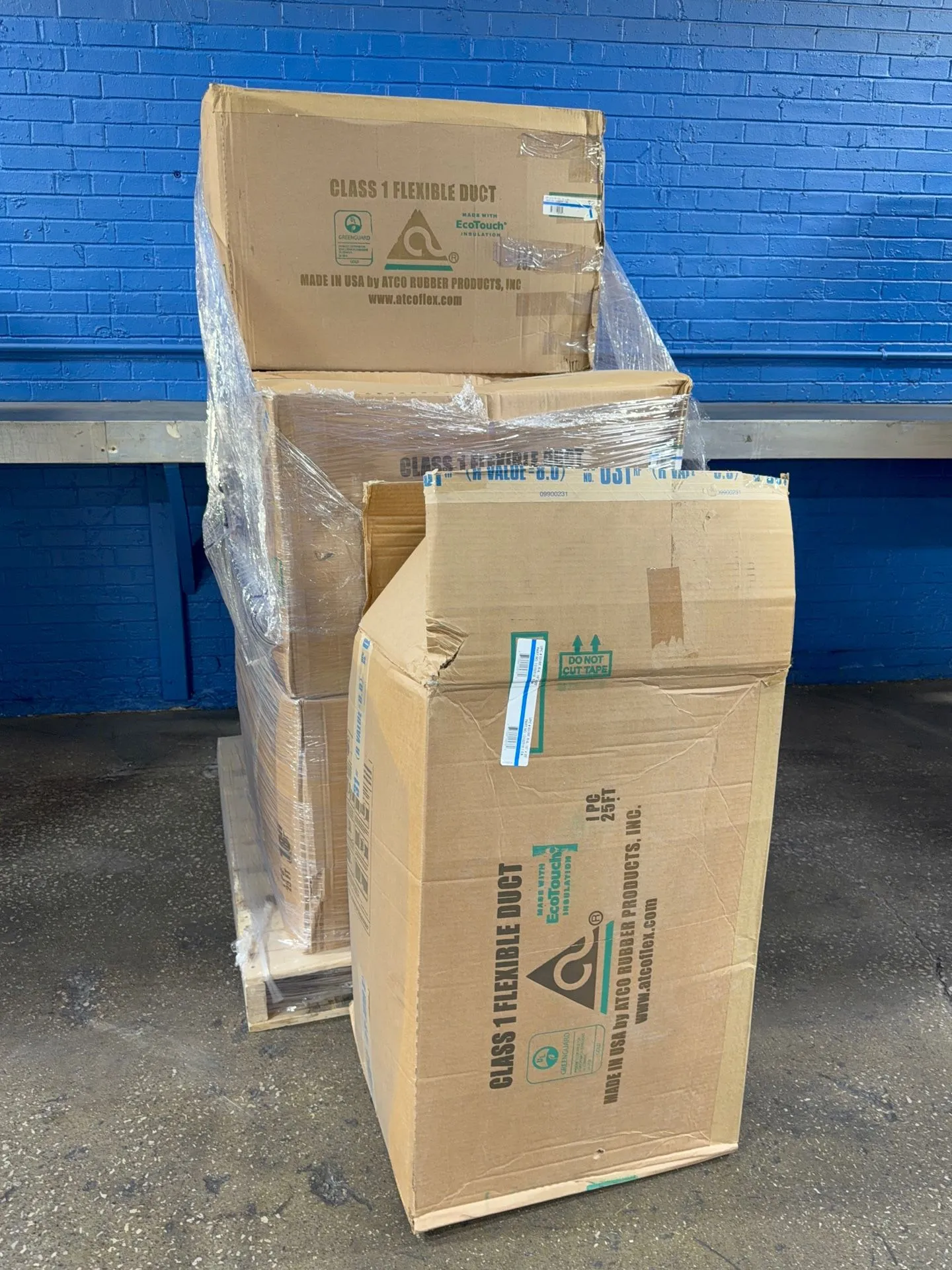 Atco Rubber Products 16” X 25’ Flexible Ducting - 13102516
