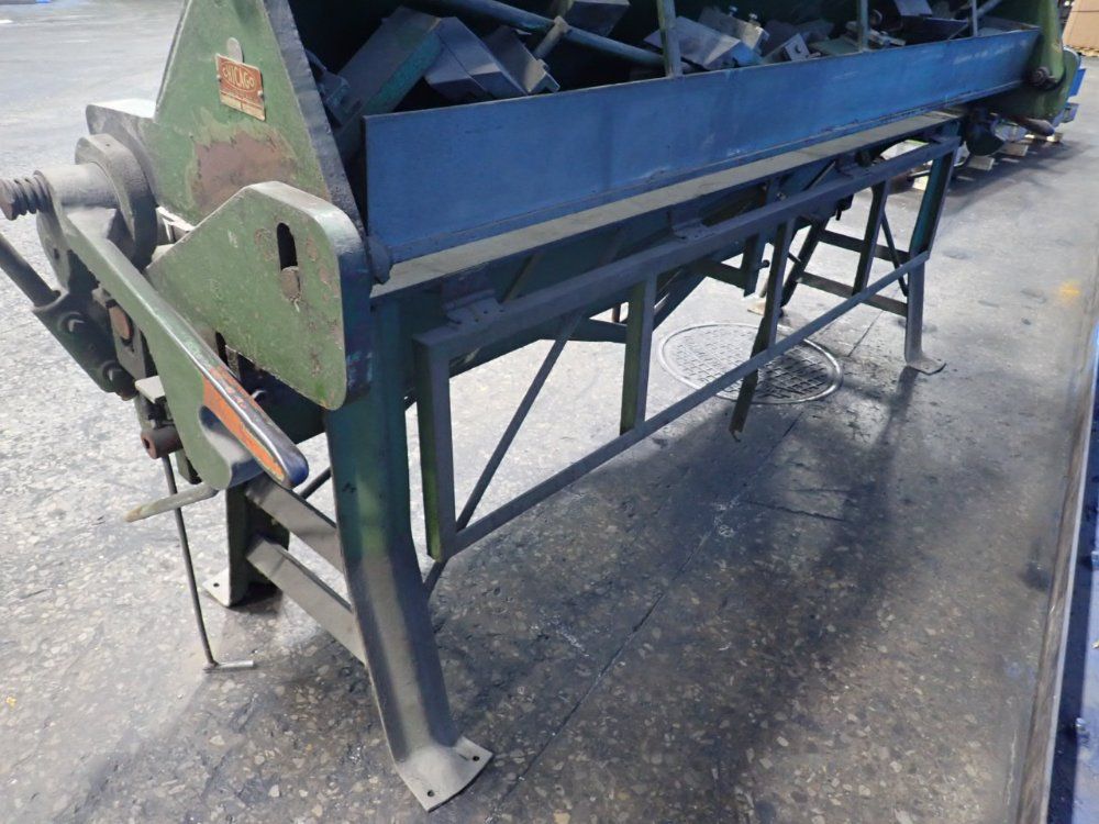 Chicago, Dries & Krump Mfg. Co. 96" Sheet Metal Brake - L37