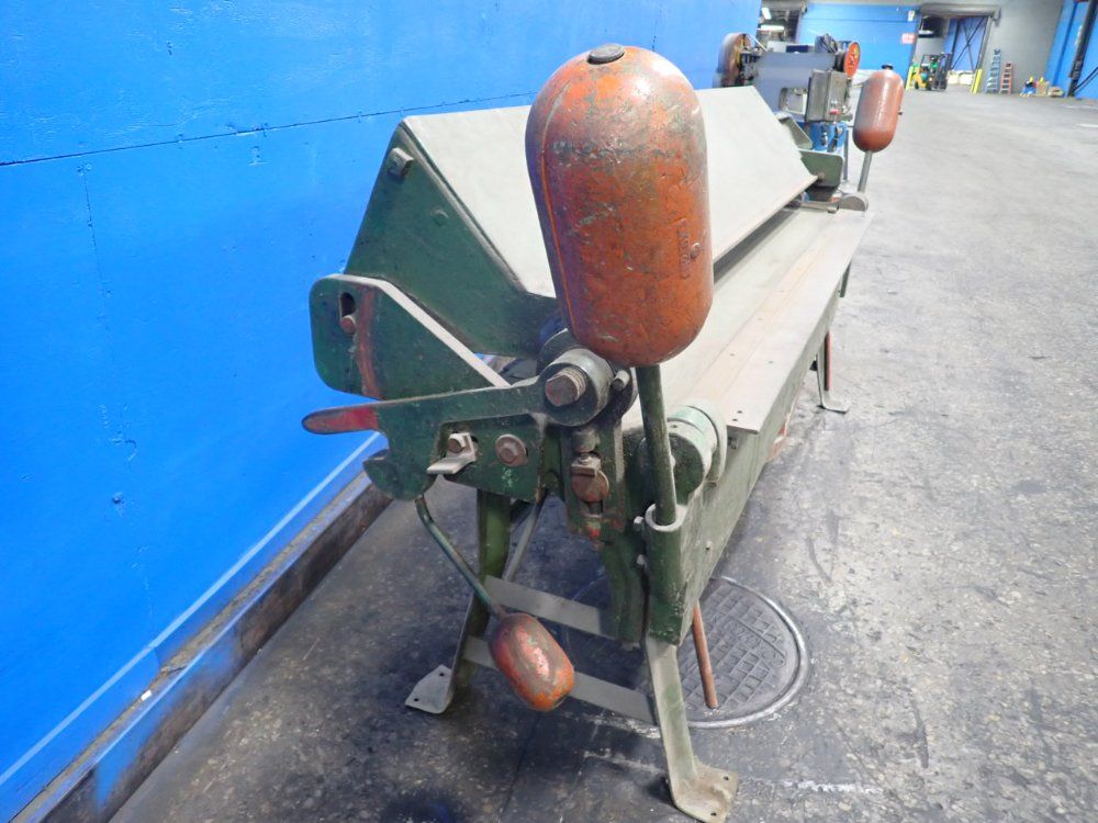 Chicago, Dries & Krump Mfg. Co. 96" Sheet Metal Brake - L37