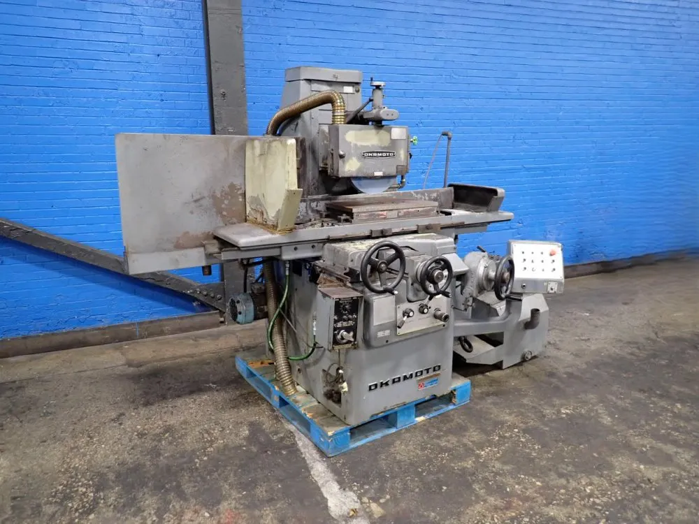 Okamoto 12" X 24" Hydraulic Surface Grinder - Accugar-124n