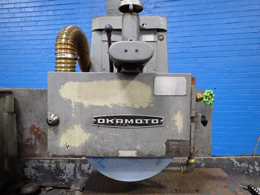 Okamoto 12" X 24" Hydraulic Surface Grinder - Accugar-124n