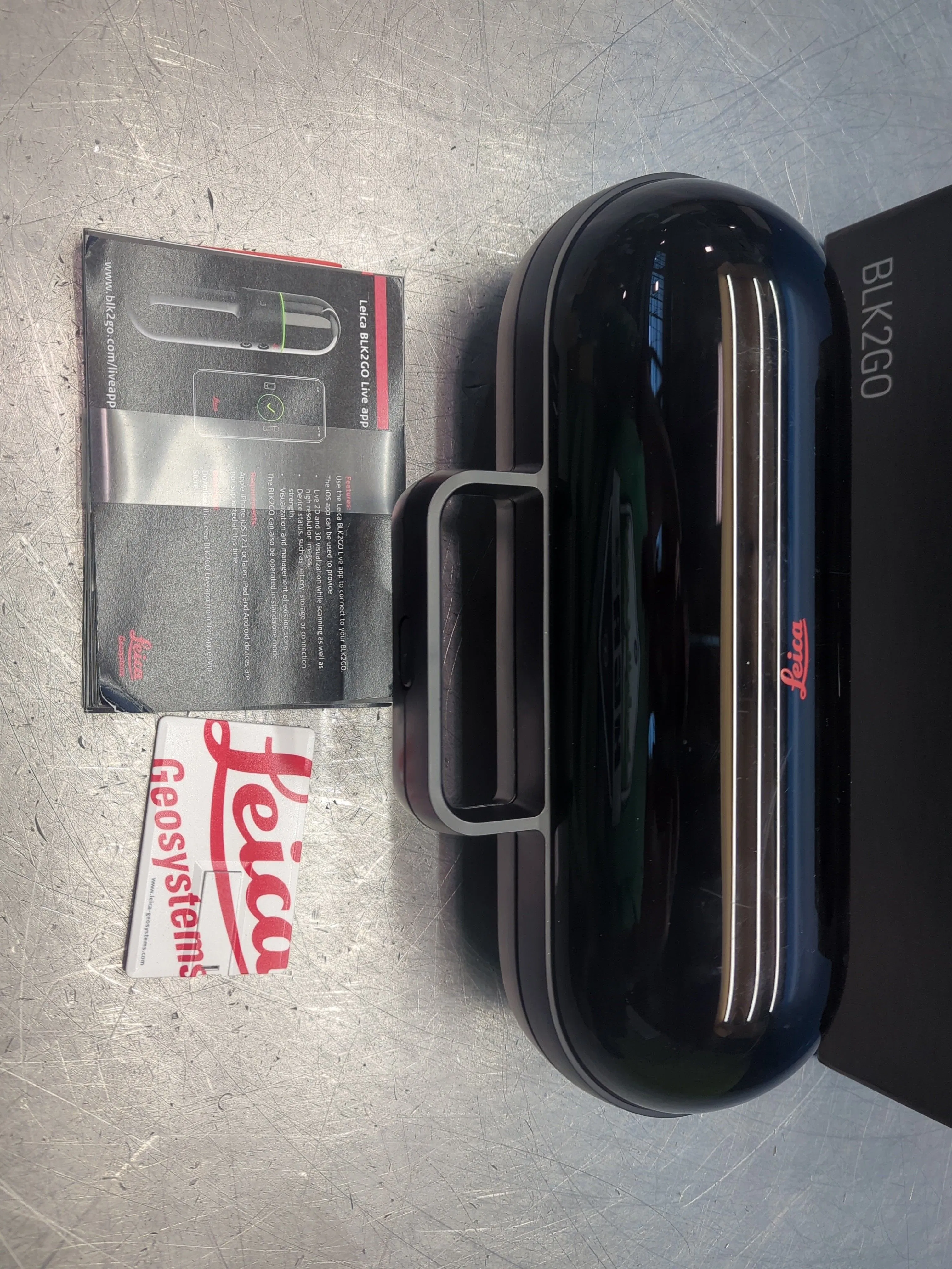 Leica Mobile Mapping Handheld 3d Imaging Laser Scanner - Blk2go