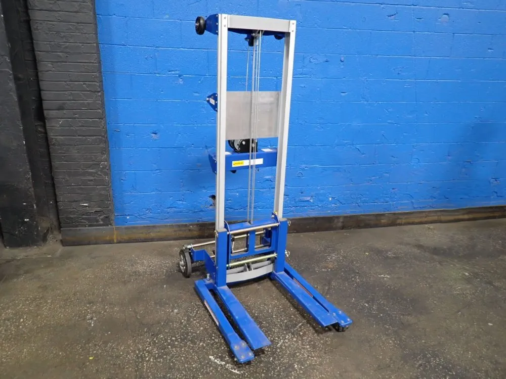 Global 500 Lbs Hand-winch Lift Truck - A-lift-s