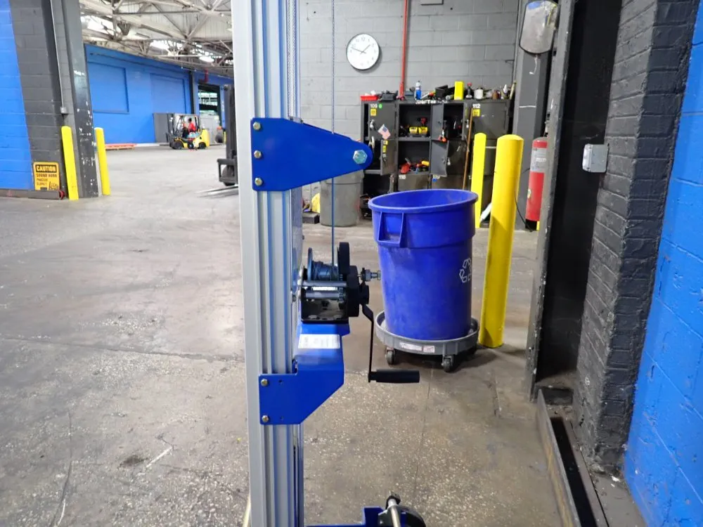 Global 500 Lbs Hand-winch Lift Truck - A-lift-s