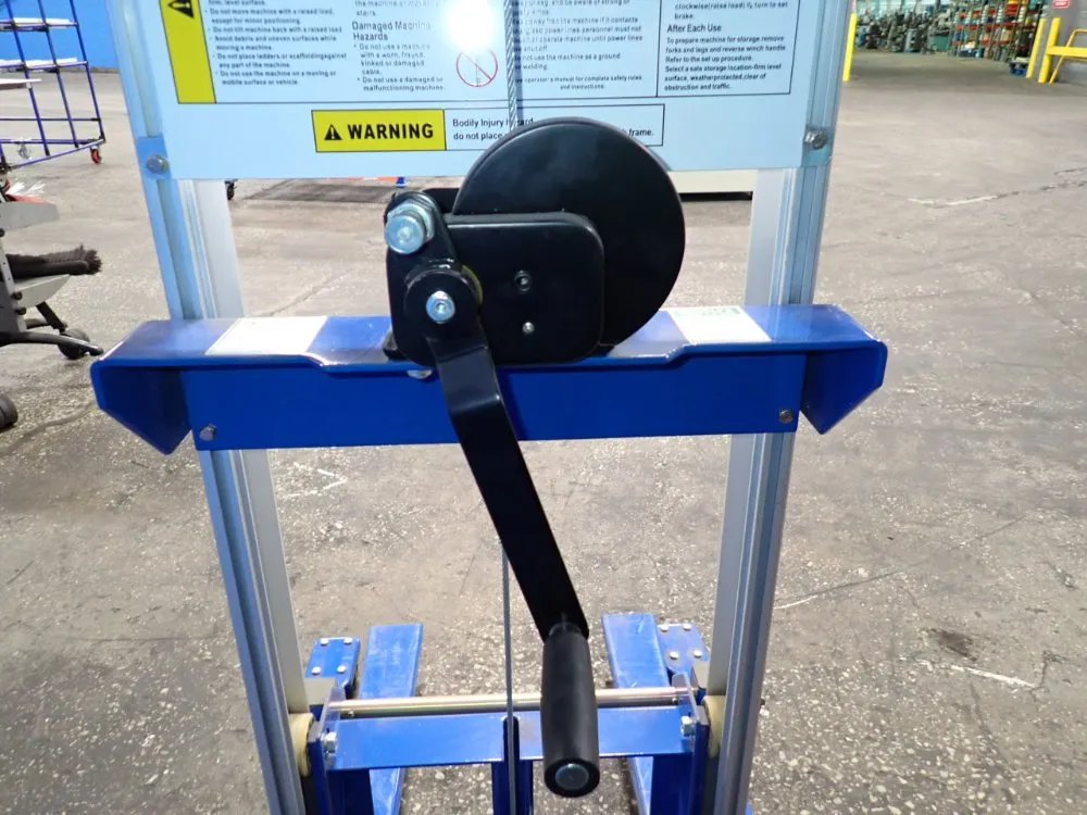 Global 500 Lbs Hand-winch Lift Truck - A-lift-s