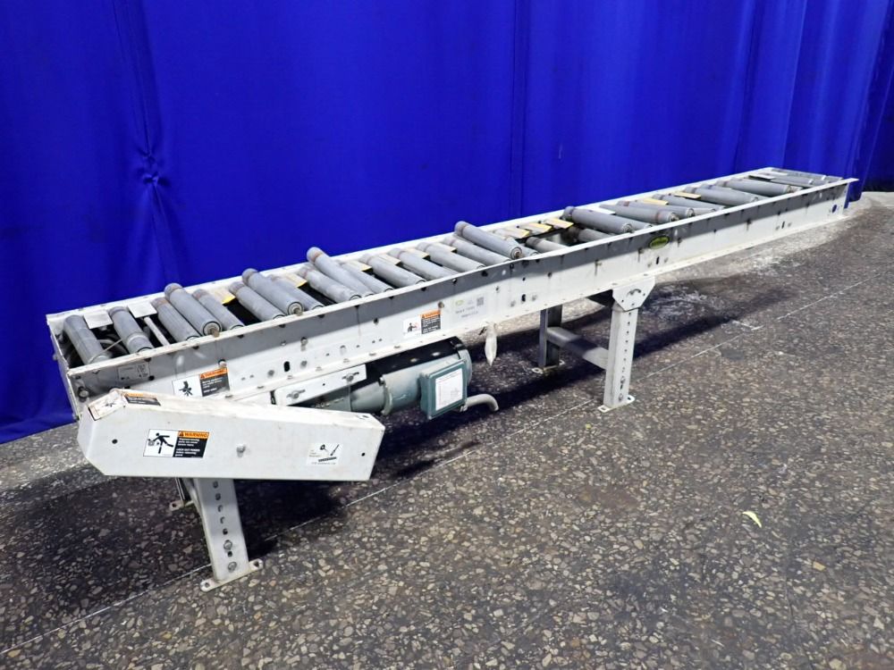 Hytrol 12" X 120" X 26" Power Roller Conveyor - 190acc