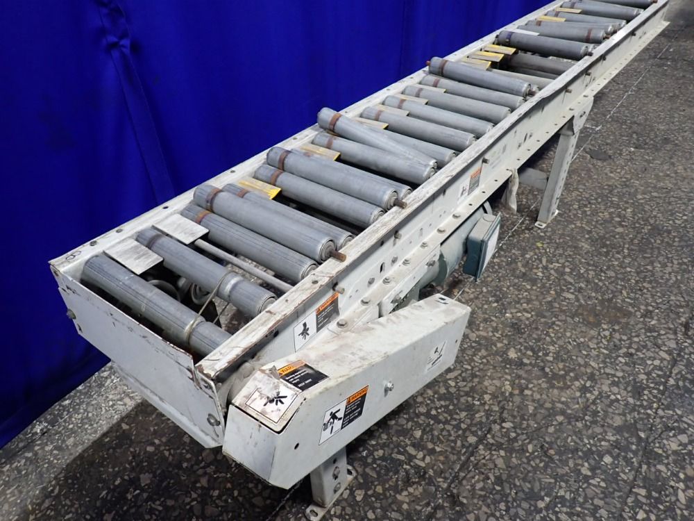 Hytrol 12" X 120" X 26" Power Roller Conveyor - 190acc
