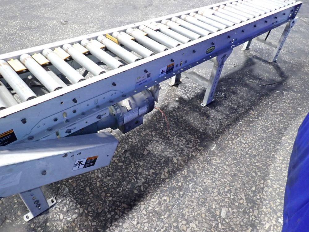 Hytrol 13" X 120" X 26" Power Roller Conveyor - 190acc