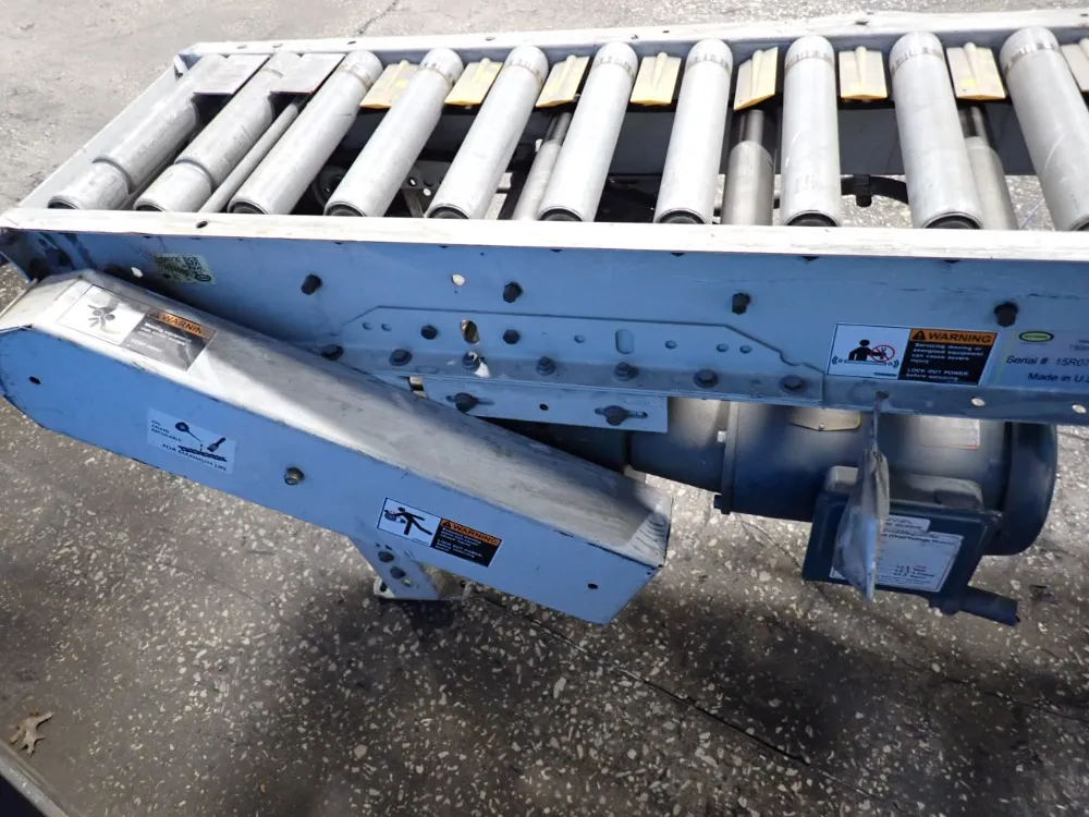 Hytrol 13" X 120" X 26" Power Roller Conveyor - 190acc