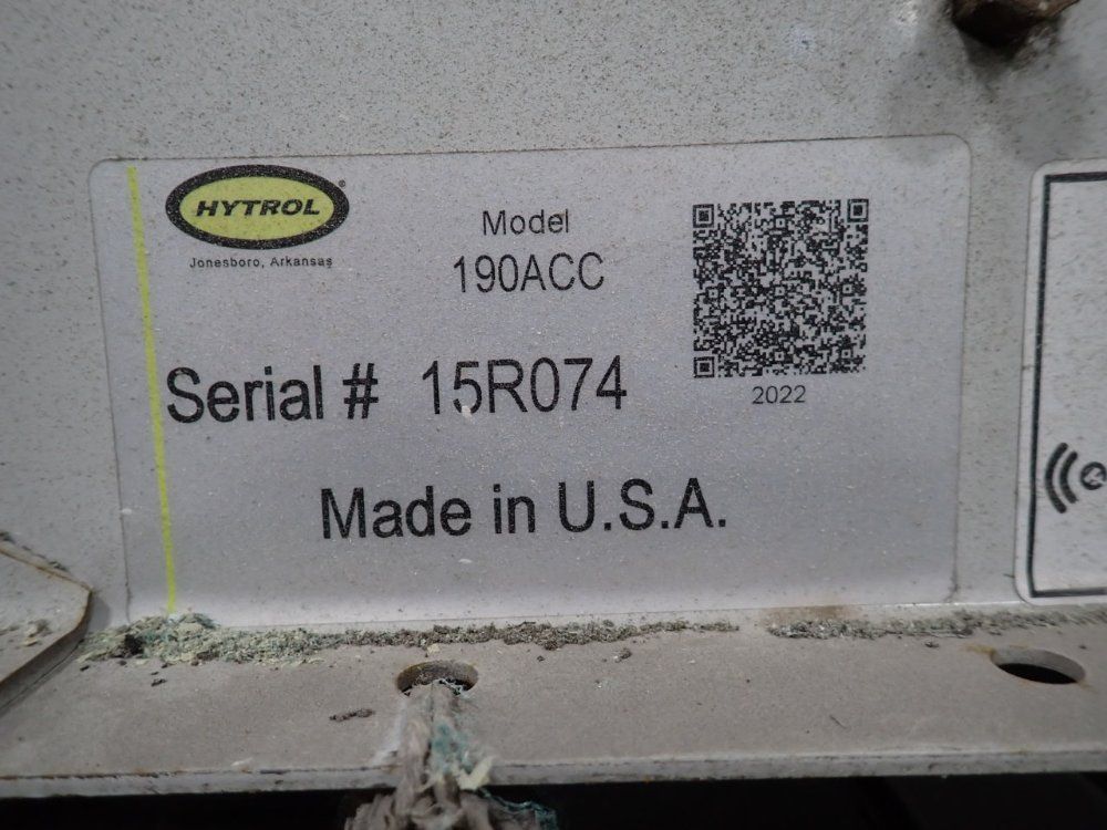 Hytrol 13" X 120" Roller Conveyor - 190acc