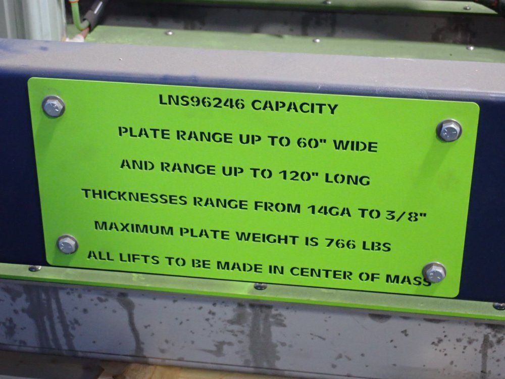 Industrial Magnetics 60" X 120"/ 766 Lbs Magnetic Sheet Lifter - Las96246