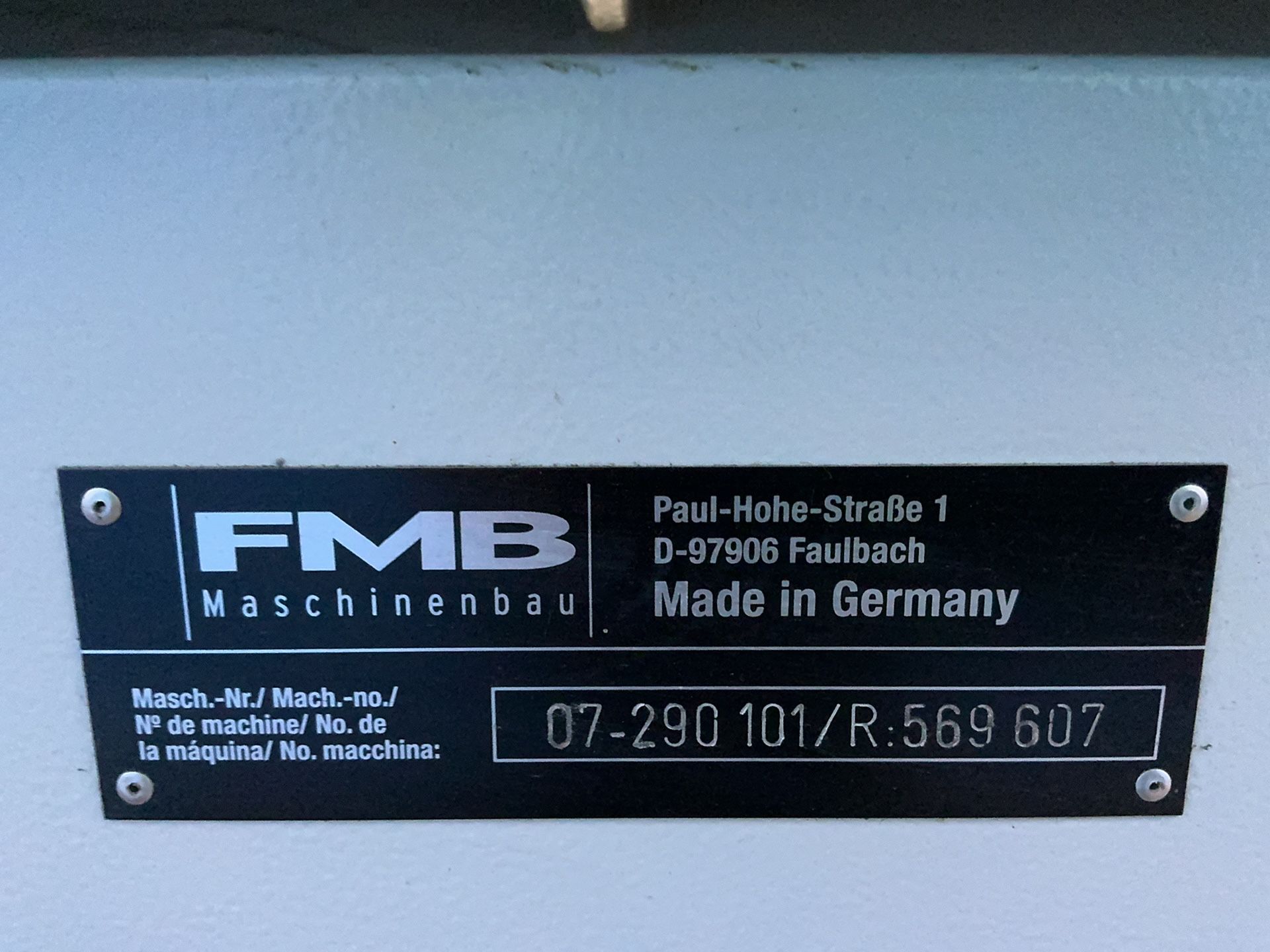 Fab Machinery Bar Feeder - Turbo 5-55/3800/a