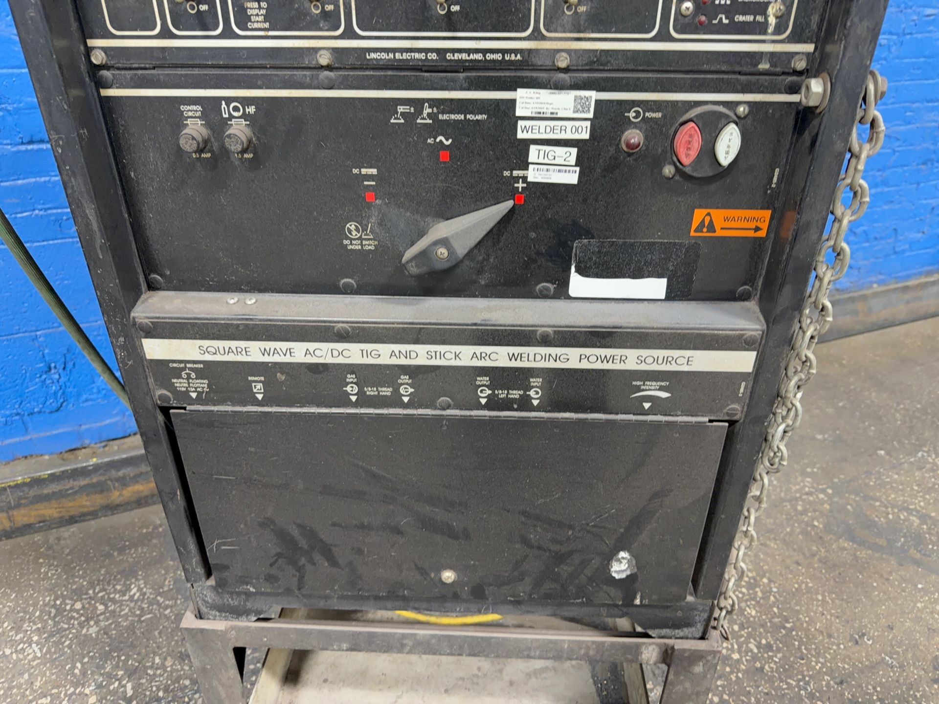 Lincoln 350 Amp Welder - Squarewave Tig-355