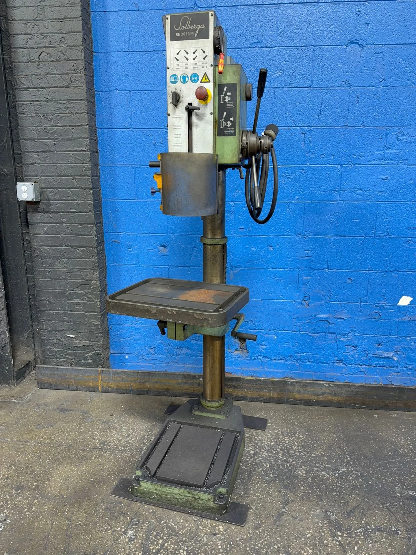 Solberga 25" Drill Press - Se2030m