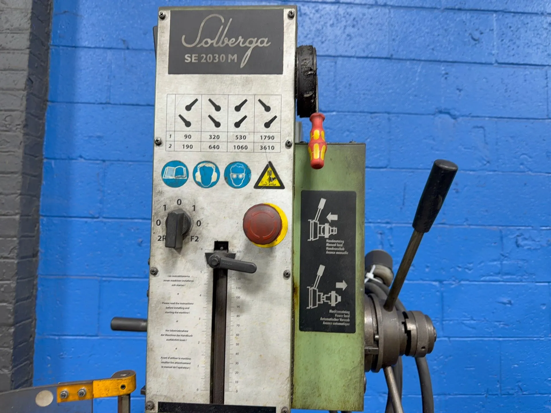 Solberga 25" Drill Press - Se2030m