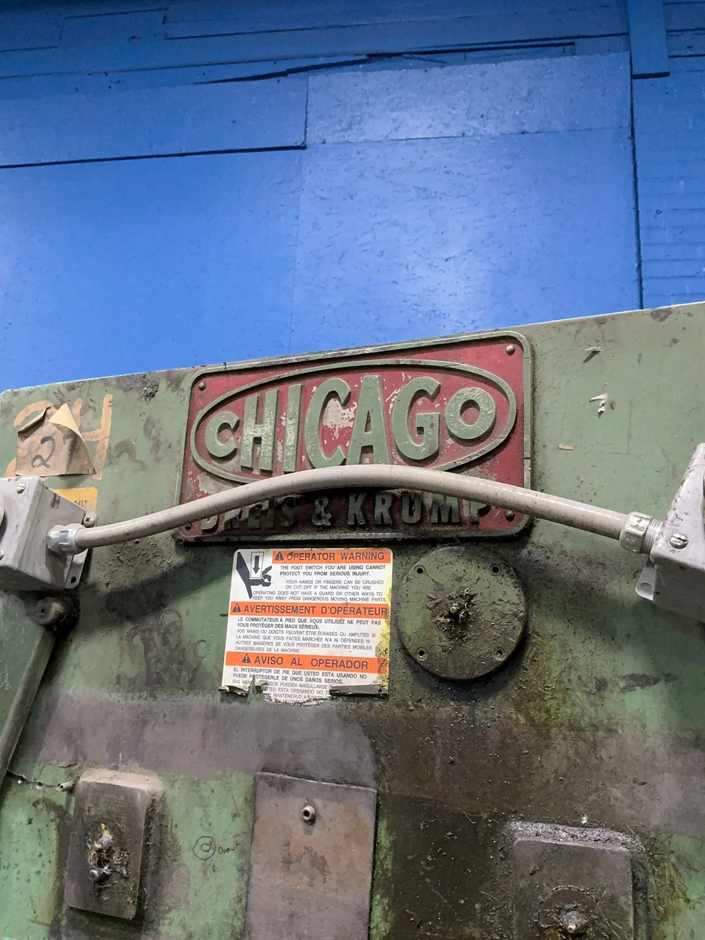 Chicago, Dreis, & Krump 11 Tons Press Brake - 131