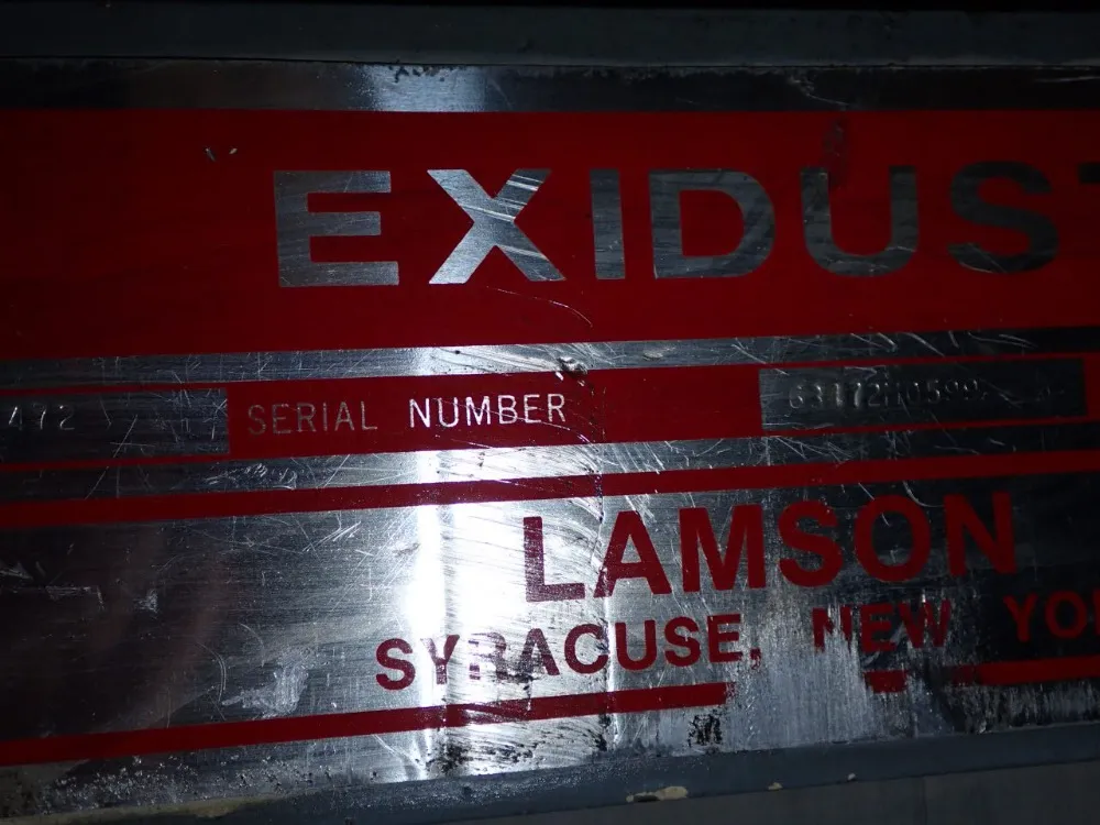 Lamson 38” X 82” Dust Collector - 63472