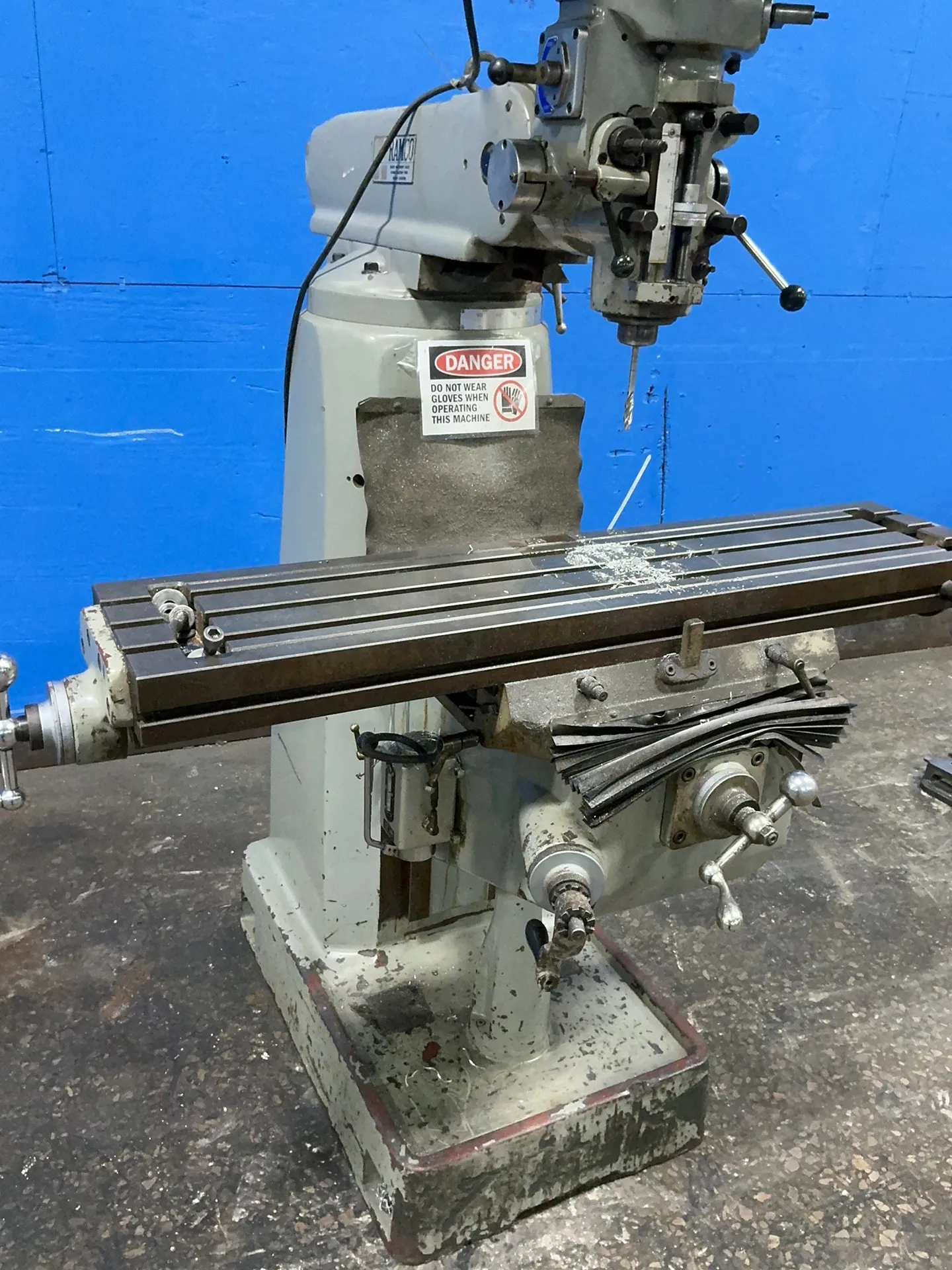 Ramco Machinery 10” X 45” Vertical Mill - Ramill1
